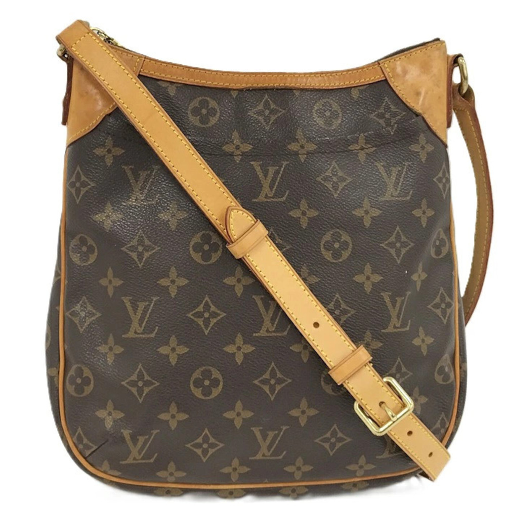 Louis Vuitton Odeon Shoulder Bag Monogram Brown